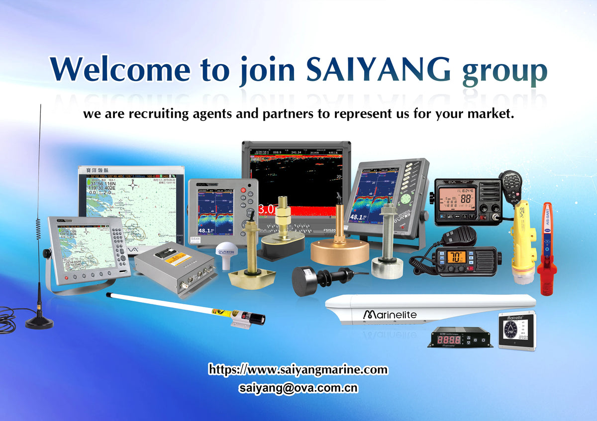 OVA Echo Sounder Marine Depth Sounder System with Transducer Fish Finder Product