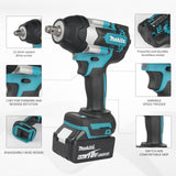 Makita DTW700 18V Cordless Brushless Impact Wrench 1000Nm Torque Dustproof 4-Speed for Light Heavy Duty Fastening Power Tool