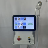 Professional diode-based ice titanium laser hair removal machine portable 808nm 755nm 1064nm Alexandrite 3-wavelength laser
