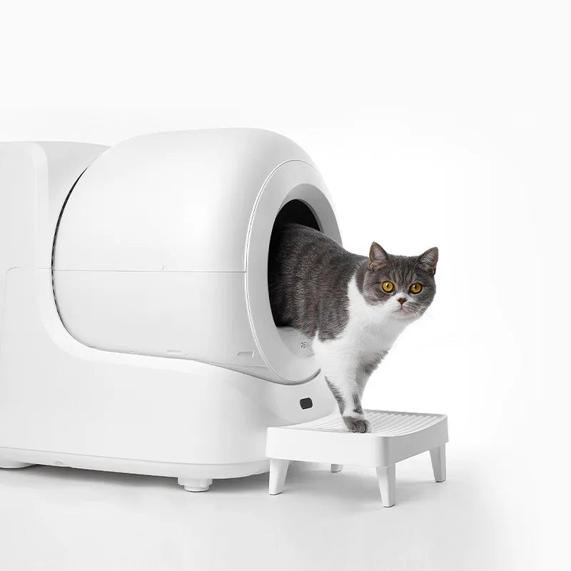 AI Automatic Packing Cat Litter Box Toilet Intelligent Electric Cleaning Supplies