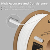 ELEGOO ASA Filament 1.75mm 1KG 3D Printer Filament perfect ASA Elegoo Filament for 3D Printer