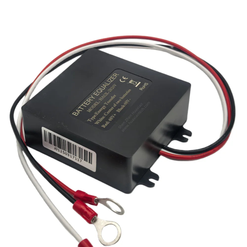 48V Battery Balancer Equalizer for 2x24V Battery System Voltage Equalizer HA12L-2S24V