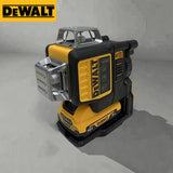 DEWALT 089 12-Line 3-Side 360° Green Laser Level 12V for Outdoor Construction Strong Light Absorption Fixation