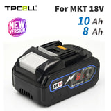 TPCELL New 8Ah/10Ah For MKT 18V 21700 Tabless cells Replacement Battery Power Tools Li-ion