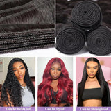 Burmese Raw Curly Human Hair Bundles Deep Wave 3 4 Bundles For Women 30 inch Sew In quickly Weave Remy Virgin Hair Extension
