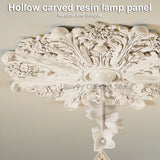 Luxury Living Room Ceiling Chandelier Retro Dining Room Ceiling Lamp French Style Cafe Restaurant Interior Decoration Lights