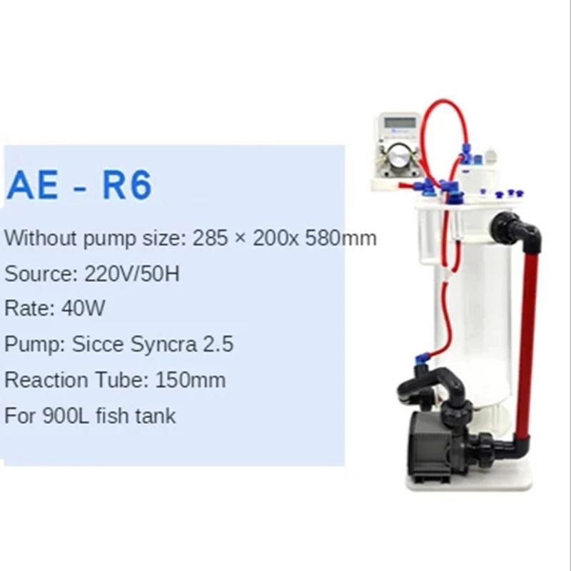 Aqua Excel's Alkaline Reactor, R5, R6, AE-CR, 50S, 60S, 81S, 90S, 100S