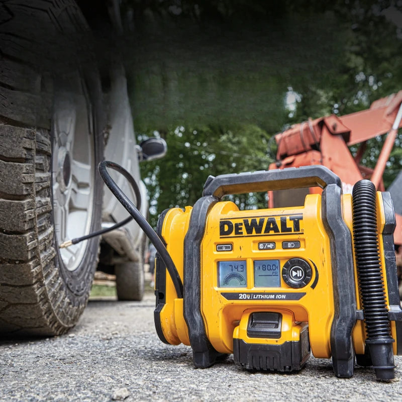 DEWALT DCC020IB 20V MAX Cordless Air Inflator 160PSI Portable Tire Pump Bare Tool