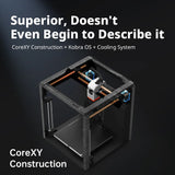 Anycubic Kobra S1 Combo Multi-Color 3D Printer Up to 600mm/s High Speed Printing Auto-Leveling Core XY Structure Direct Extruder
