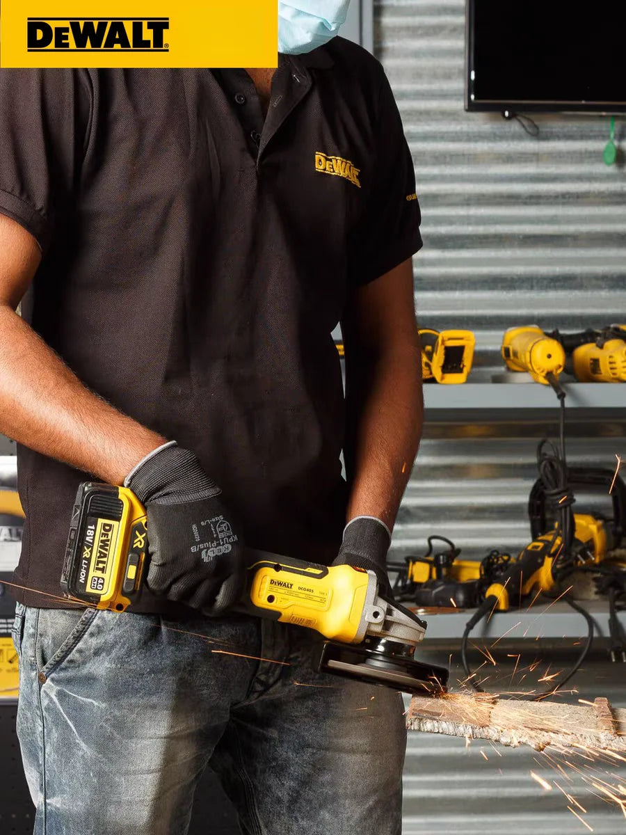 DeWalt 20V DCG409VS Brushless Lithium Battery Speed-Regulating Angle Grinder, Cordless Polisher, Metal Cutting Machine
