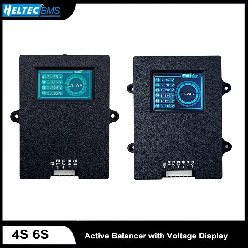 5A 4S 6S Active Balancer with Voltage Display Lifepo4 Equalizer Lipo/LTO/Lithium Titanate Battery Voltage Tester