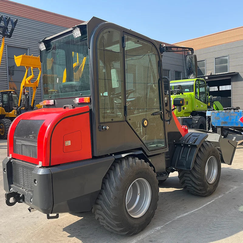 Customized cost-effective sliding loader for earthwork handling, mini loader for snow cleaning, telescopic arm loader for sale