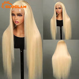 Straight 220 Density 13x4 13x6 360 Lace Front Wig Human Hair Pre Plucked