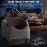 Automatic Smart Cat Litter Box Self Cleaning Pet Toilet APP Control Open Top Cat Litter Box Extra Large Space for Multiple Cats
