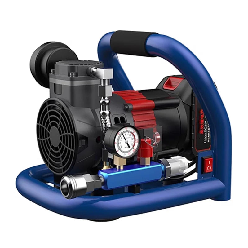 Lithium battery small air compressor Mini air pump Portable air compressor Car air pump Woodworking air pump
