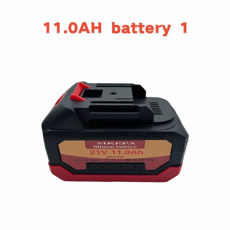 21V 11.0Ah/19.0Ah22.0Ah New Large Capacity Electric Tool Battery Replacement, Suitable for Makita Electric Screwdriver Drill