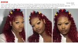 Burgundy Wig Human Hair 99j 13x6 Deep Wave Lace Front Wigs Human Hair