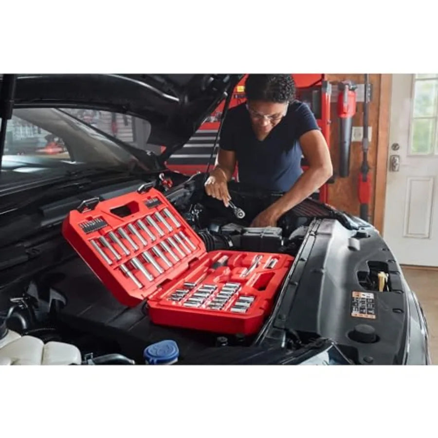 Mechanics Tool Set, 3/8 Inch Drive, 61 Piece (CMMT45161)