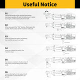DEWALT DCF513 1/2 Brushless Cordless Ratchet Wrench Variable Speed Rechargeable High Torque Right Angle Fit DEWALT 20V Battery