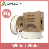 Creality 2 Pack Hyper PLA Filament 1.75mm 2kg Designed for High Speed Printing For Creality Ender 3 V3 SE / KE / Creality K1 MAX