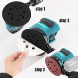 2026 Makita DBO180Z 18V Cordless Rechargeable Lithium-Ion Disc Random Track Sanding Machine for Woodworking And Mud Polishing