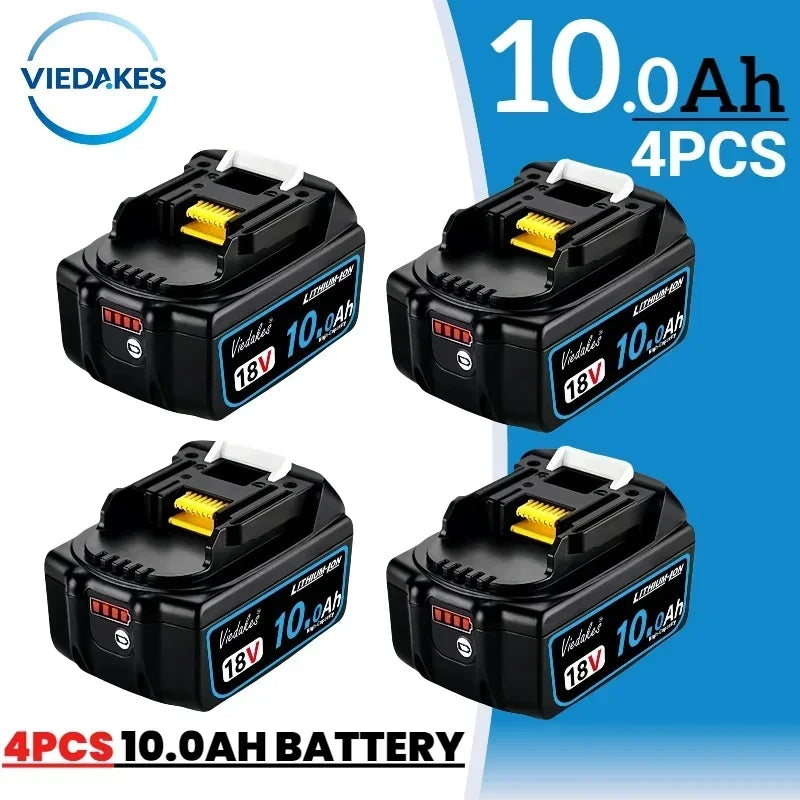 Original 18V 8.0Ah/10.0Ah/12.0Ah 18V Tool Battery BL1830B BL1840B BL1860 BL1850B Tool Battery for Makita 18V Battery