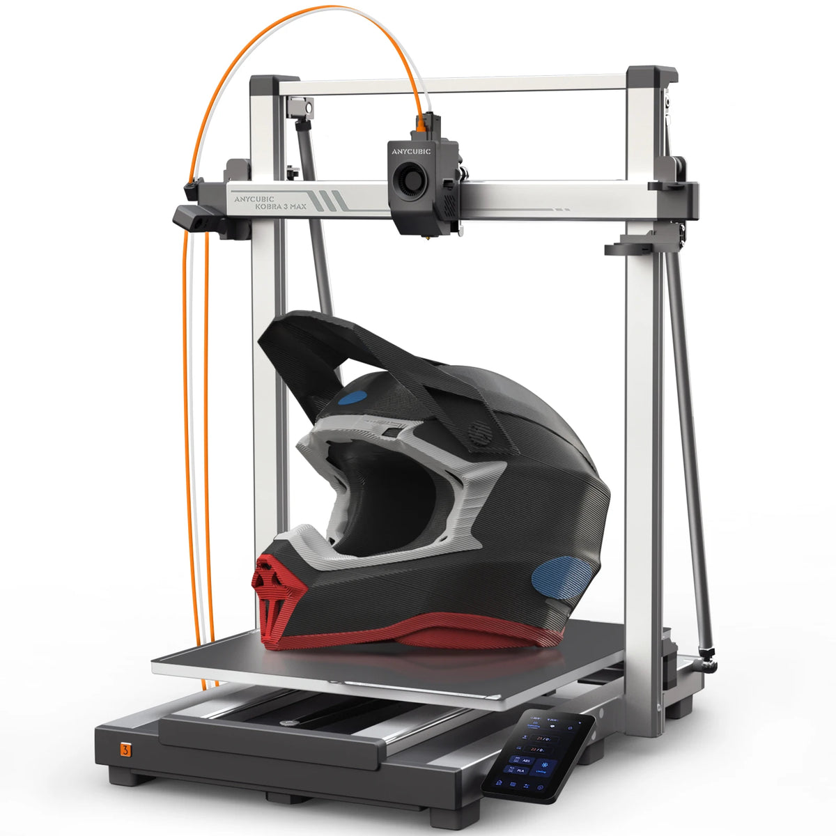 3D Printer ANYCUBIC Kobra 3 Max Maximum 600mm/s Print Speed With Large Format 500*420*420mm FDM Automatic Leveling