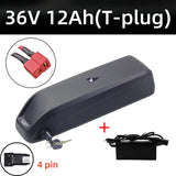 Hailong Downtube Lithium Battery 36/48/52V, 12-30Ah Capacity for Bafang BBS02 BBS03 BBSHD E-Bike Motors