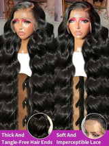 30 40 Inch Body Wave Wigs Human Hair 13x4 HD Lace Frontal Wig Brazilian For Black Women 13x4 Lace Front Human Hair Wigs