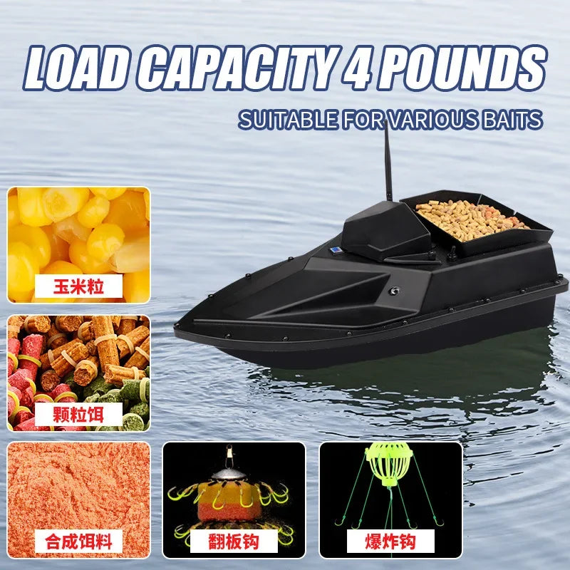 GPS Fishing Bait Boat,RC Fish Finder Carp Fishing Bait Boat,Fishing Accessories Remote Control Fishing Bait Boat