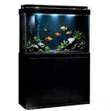 All-in-One AquariumFactory Wholesale Luxury Modern Smart Rectangle Living Room Large Home Fish Tank Ultra White Clear Glass Alum