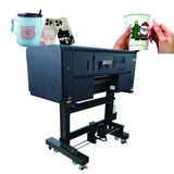 New Technology 3PCS I1600 HD3200 3D Embroidery Effect Printing Machine Powderless 30cm A3 Roll Uv DTF Printer for Textile Cloth