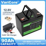 VariCore 12V/24V/36V/48V 360Ah 340Ah 180Ah 100Ah 120Ah LiFePO4 Battery for 4s 8s 10s 16s Solar Touring Car Golf Cart Duty-free