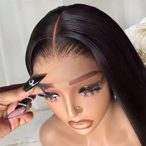 250 Density 13x4 13x6 HD Transparent Lace Frontal Wig Brazilian Wigs