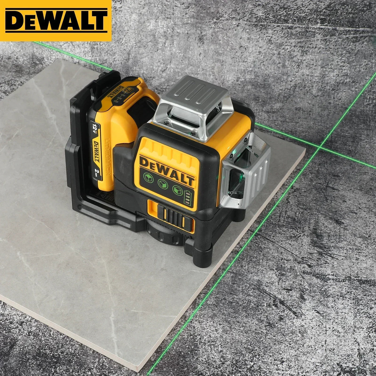 2025 Dewalt DW089LG 12 Lines 3 Sides*360 Degree Vertical 12V Lithium
