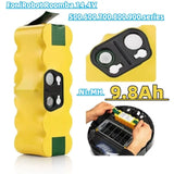 6800mAh Battery 14.4V for iRobot 500 600 700 800 900 Series Battery for iRobot Roomba 14.4V 620 650 770 780 580