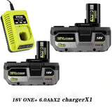 Genuine RYOBI ONE+ 18V 4.0Ah Replaceable High-Capacity Battery,Enhanced Li-ion for Longer Runtime All DIY ONE+ Power Tools