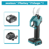 Makita 18V Brushless Cordless Pruning Shears:Perfect Tool for Easy and Accurate Fruit Tree&Branch Trimming in Gardens