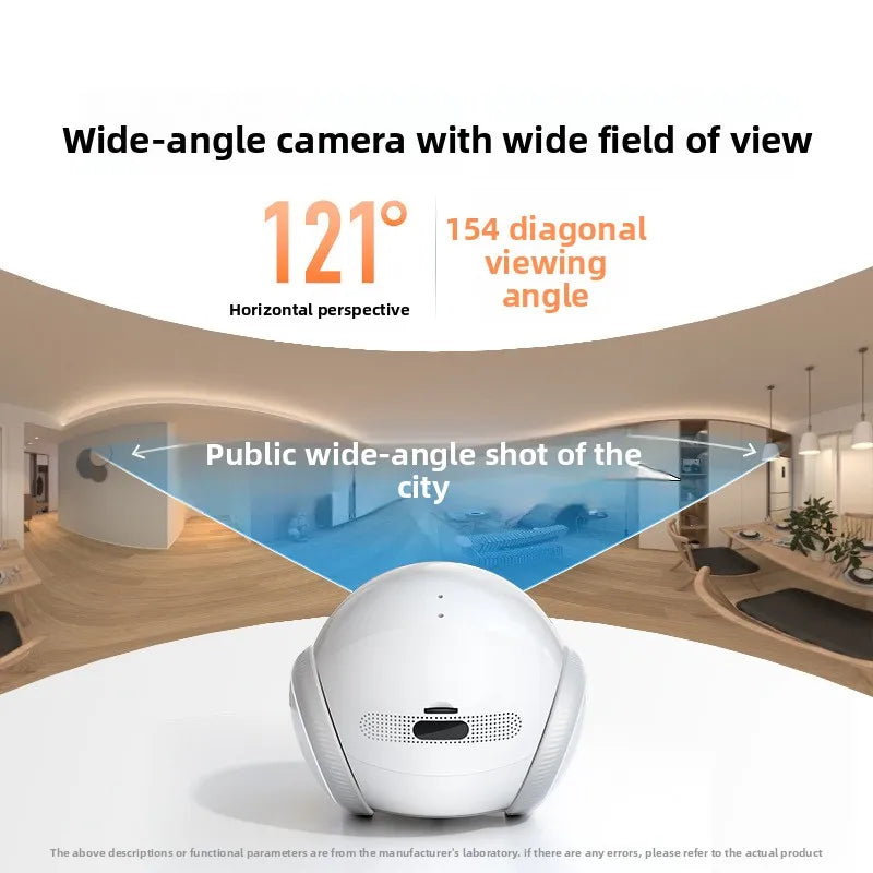 Home intelligent companion robot remote camera mobile monitoring elderly children teasing cats