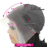 220% Density Lace Front Wigs Human Hair Body Wave P4/27 Highlight 13x4 13x6 HD Lace Frontal Colored 40 46 Inch Human Wig