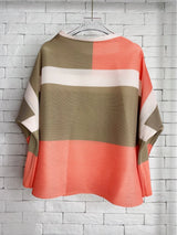 Miyake Pleated Geometric Printed Crop Tops Women Spring Summer New Designer Turtleneck Causal Aesthetic Clothes