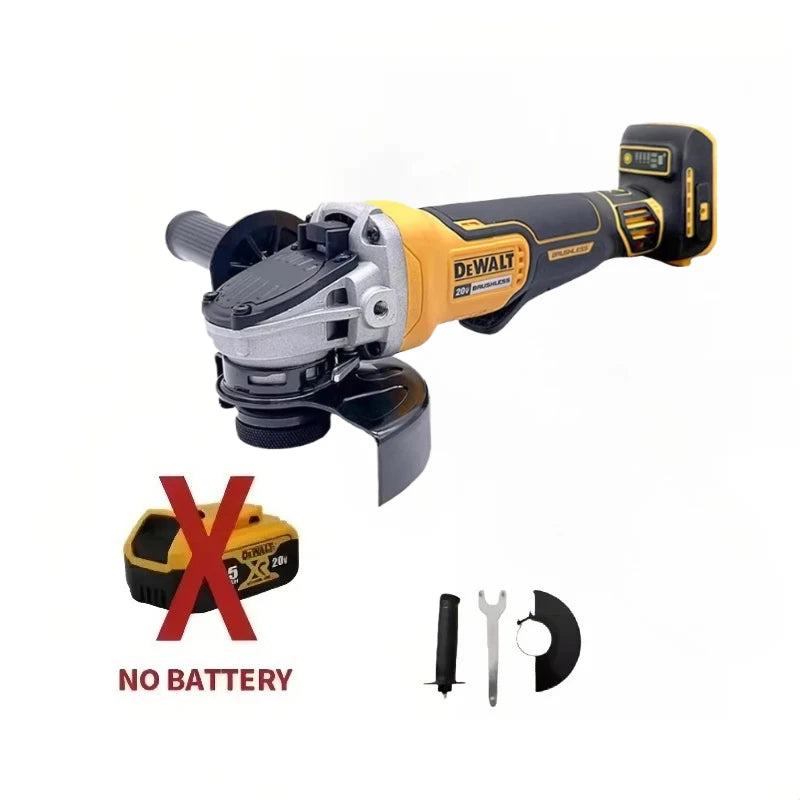 Dewalt Cordless DCG406 Angle Grinding Machine 125mm high-performance Outstanding cutting and polishing Brushless Angle Grinding