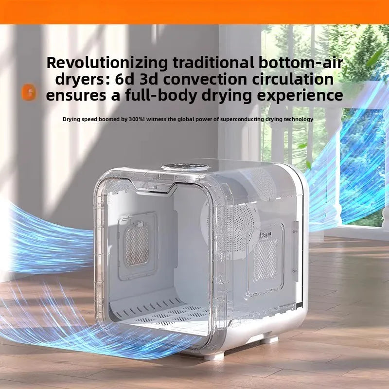 Smart Pet Drying Box Cat Dog Bathing Household Drying Artifact Blowing Water