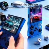 GAMINJA Handheld Console ANS13 4.0-inch IPS Screen Retro Handheld Console Pre-loaded with 15,000+ Games Linux System Portable