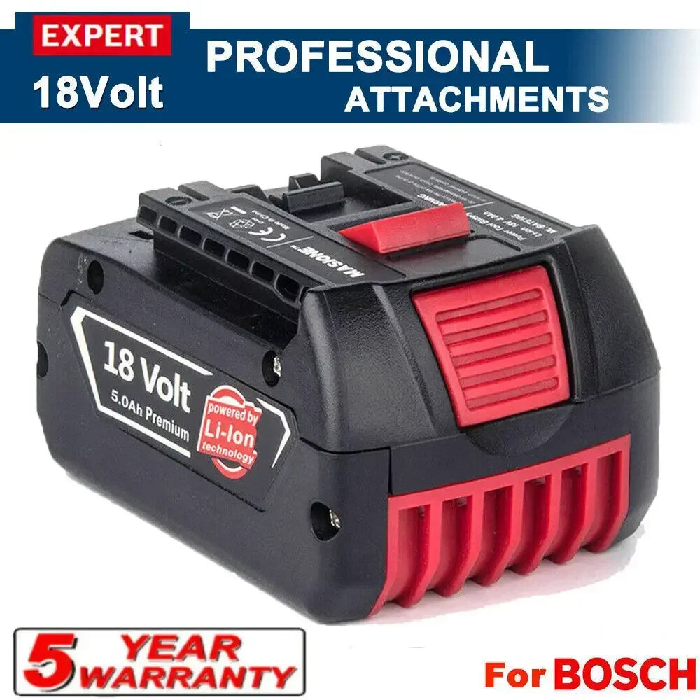 High Quality For BOSCH 18V 6.0Ah LITHIUM-ION BATTERY GBA 18V 4.0/5.0 Ah Professional GBA GSR GSB BAT609 Rechargeable Battery