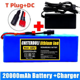 13S3P 20Ah Lithium-ion Battery Pack 48V 20000mAh with 250W 350W 500W 750W 1000W BMS for 54.6V E-bike Electric Bicycle Scooter