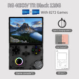 ANBERNIC RG 40XXV Retro Handheld Game Console 4.0 inch IPS Screen Linux 64bit System With RGB Light 64G Card 5000+ Games RG40XXV