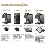 Evebot Multicolor Coffee Drink Printer Color Printer Suitable for Printing Pictures 600dpi 7-inch Touch Screen