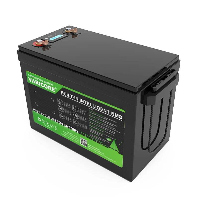 VariCore 24V 100Ah 60Ah LiFePO4 Battery 8-series Lithium Iron Phosphate for Boat Golf Cart Car Lighter Batteries 29.2V Duty-free