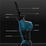 Makita DJR189 18V LXT® Lithium-Ion Brushless Cordless Compact One-Handed Recipro Saw Electric Rechargeable Wood Cutting